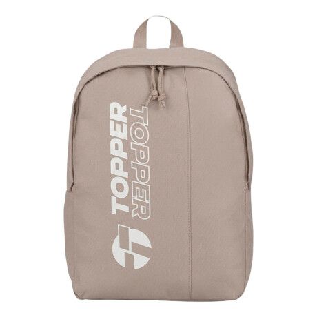 Mochila Topper Street Escolar 45cm Urbana 15.5 L Marrón