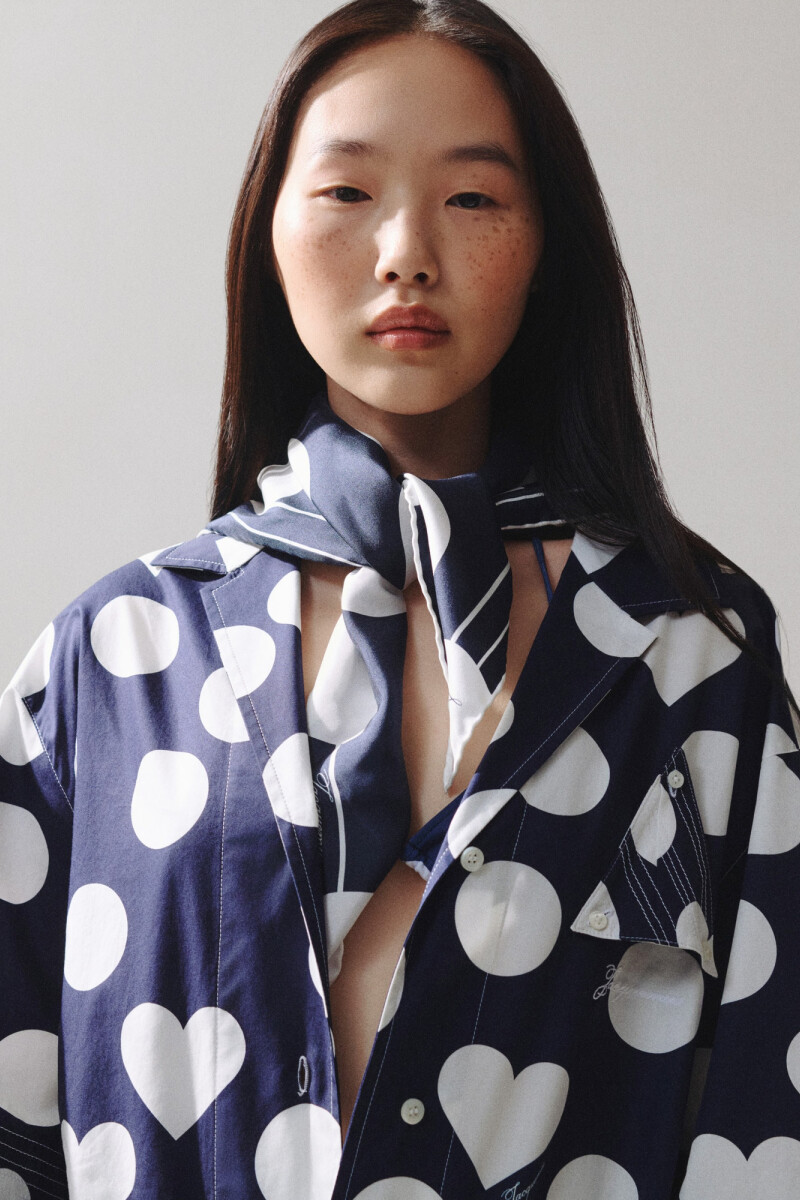LE FOULARD COEUR Estampado