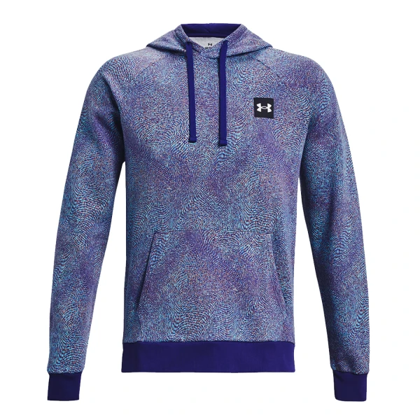 RIVAL FLEECE PRINTED - UNDER ARMOUR AZUL