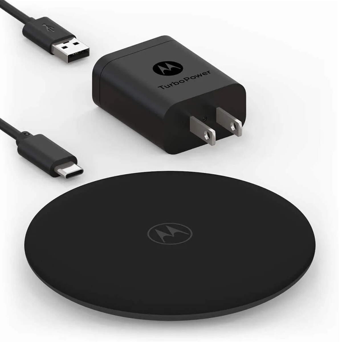 Cargador Inalámbrico Motorola Sjw102 Fast 10w - CARGADOR MOTOROLA INALAMBRICO 10W NEGRO 