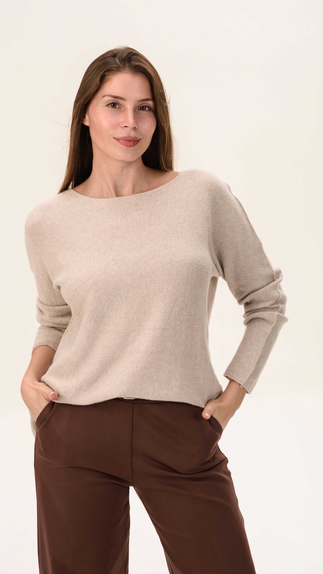 Sweater luna Beige