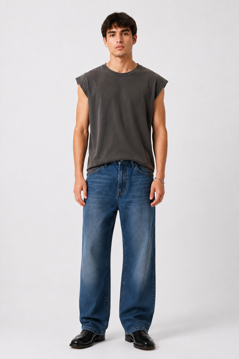 Musculosa Taure - Gris Oscuro 