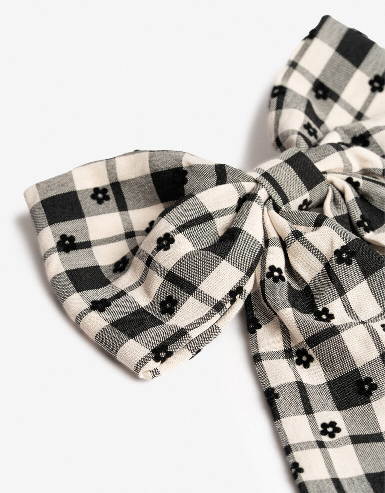 Hebillas Francesas Moño Hebilla Francesa Moño Cuadrillé - Estampado Geometrico