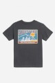 T-shirt estampa Adventure NEGRO
