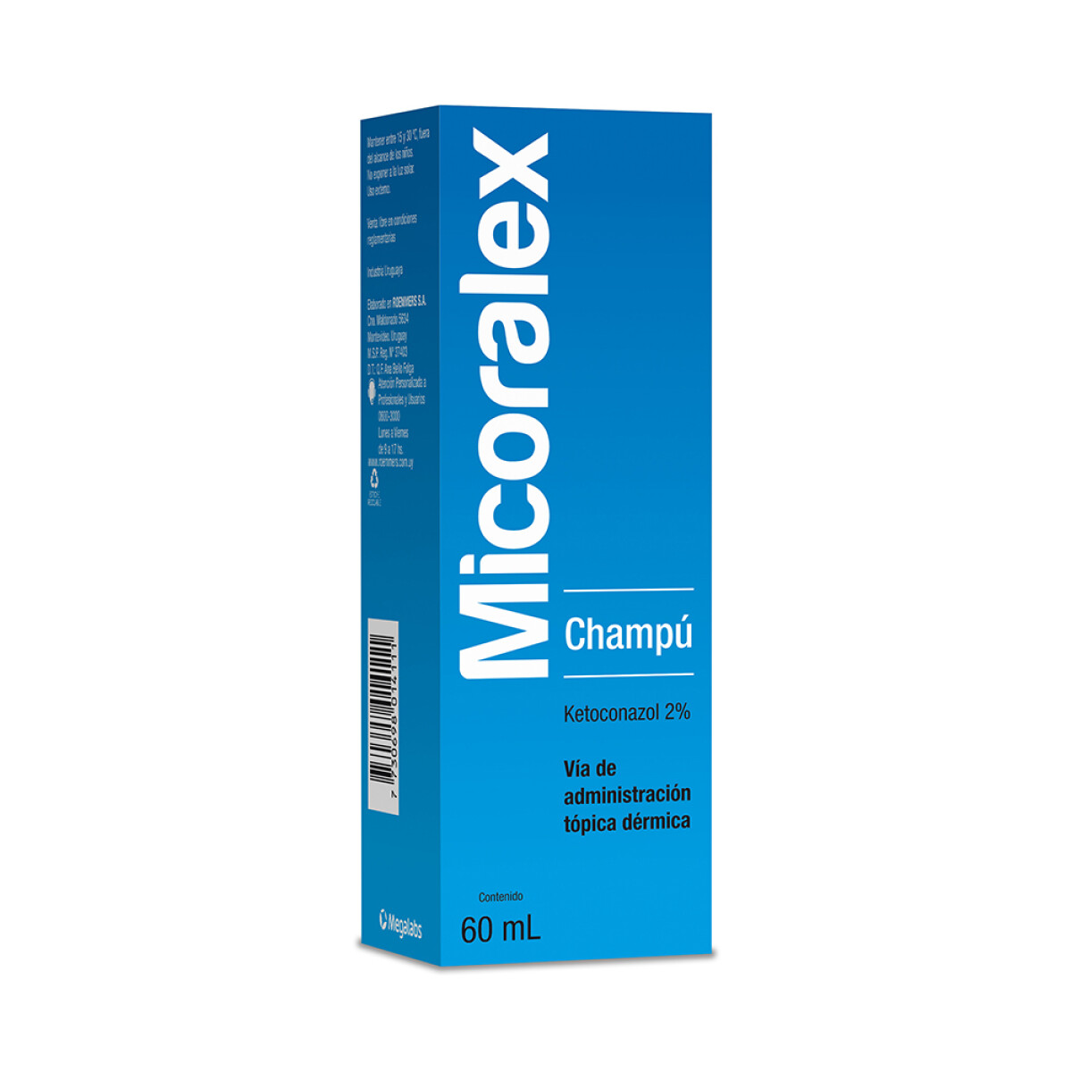 Micoralex Shampoo 60 Ml | Antimicótico Capilar 