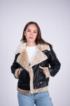 Campera gamulán Negro