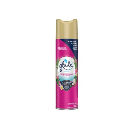 Desodorante de ambiente GLADE 360ml TROPICAL FRUTAL Desodorante de ambiente GLADE 360ml TROPICAL FRUTAL