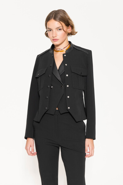 CHAQUETA ZIGGY Negro