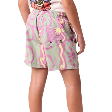 Voley Rusty Meleys Teen Diseño Multicolor