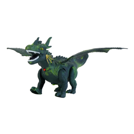 Dragon de juguete con alas, luz, movimiento y sonido a pila Dragon de juguete con alas, luz, movimiento y sonido a pila
