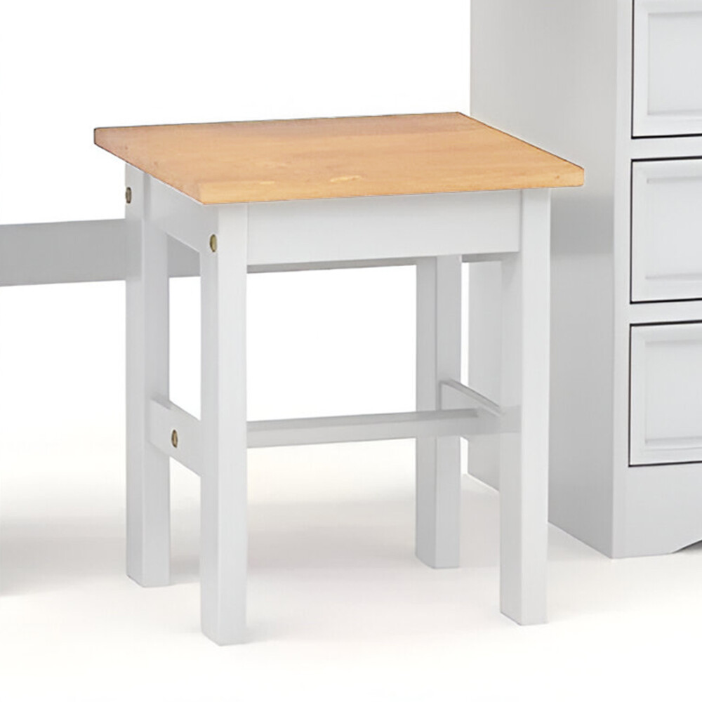 Escritorio - 5 Cajones + 1 Puerta + BANCO - Blanco Escritorio - 5 Cajones + 1 Puerta + BANCO - Blanco