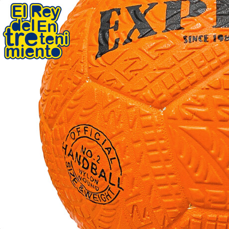 Pelota De Handball N2 Excelente Calidad Naranja