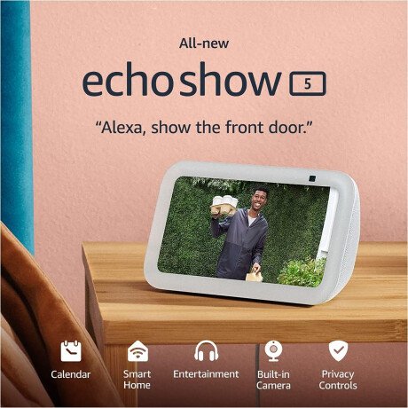 Amazon - Asistente Inteligente Echo Show 5 (Gen 3) - 5,5'' Táctil. 2MP. Wifi. Bluetooth. Alexa. 001