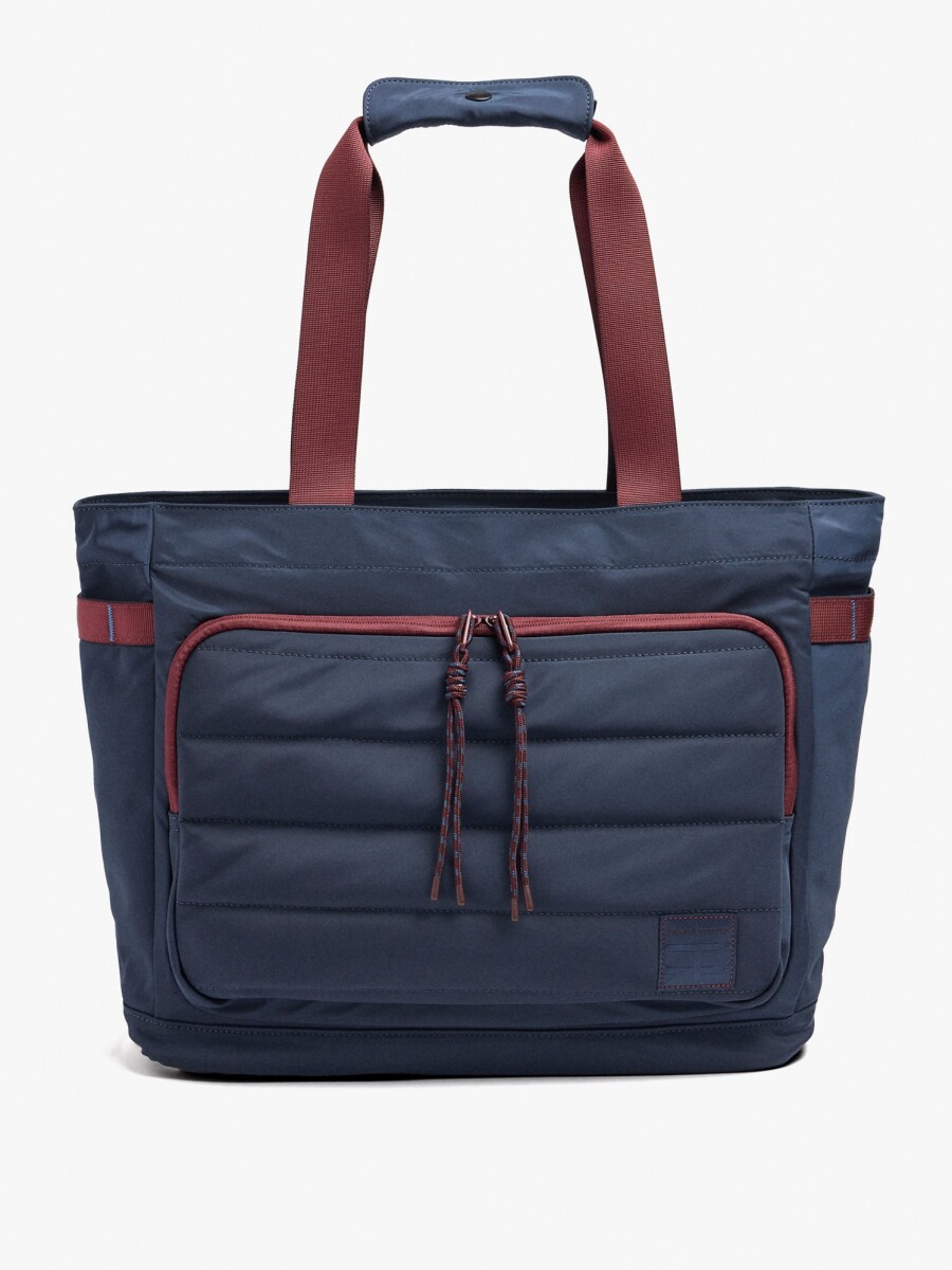 Bolso De Fin De Semana De Nylon azul-marino