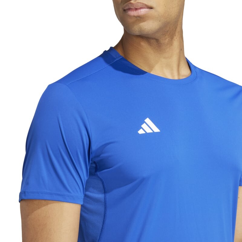 Remera Adidas Adizero Essentials Azul