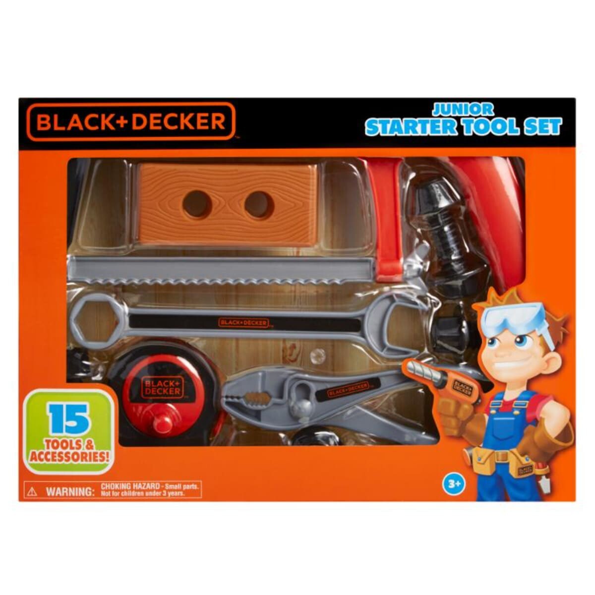 JAKKS BLACK+DECKER SET CONSTRUCTOR PRINC 