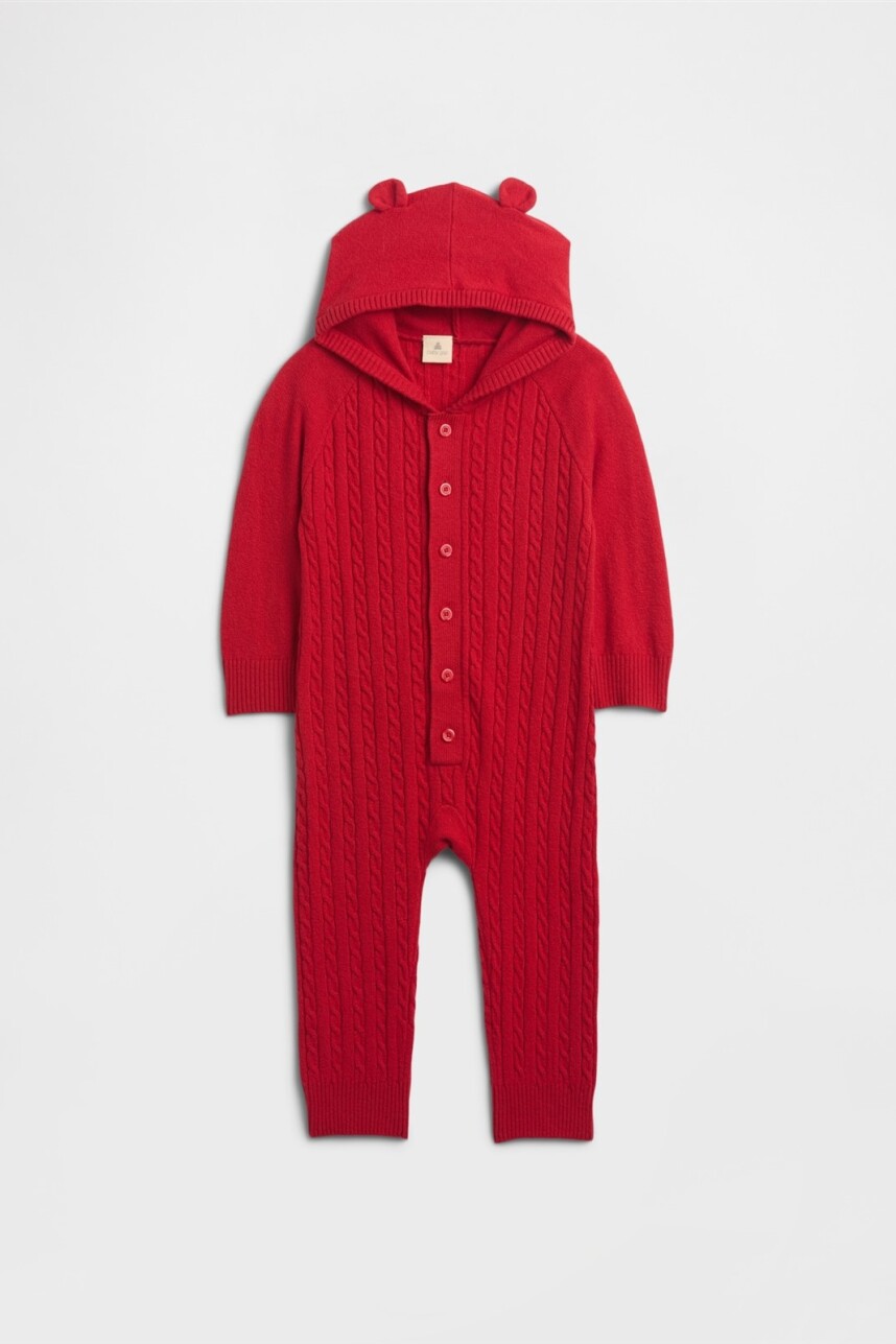 Enterito Cashsoft Bebé Modern Red