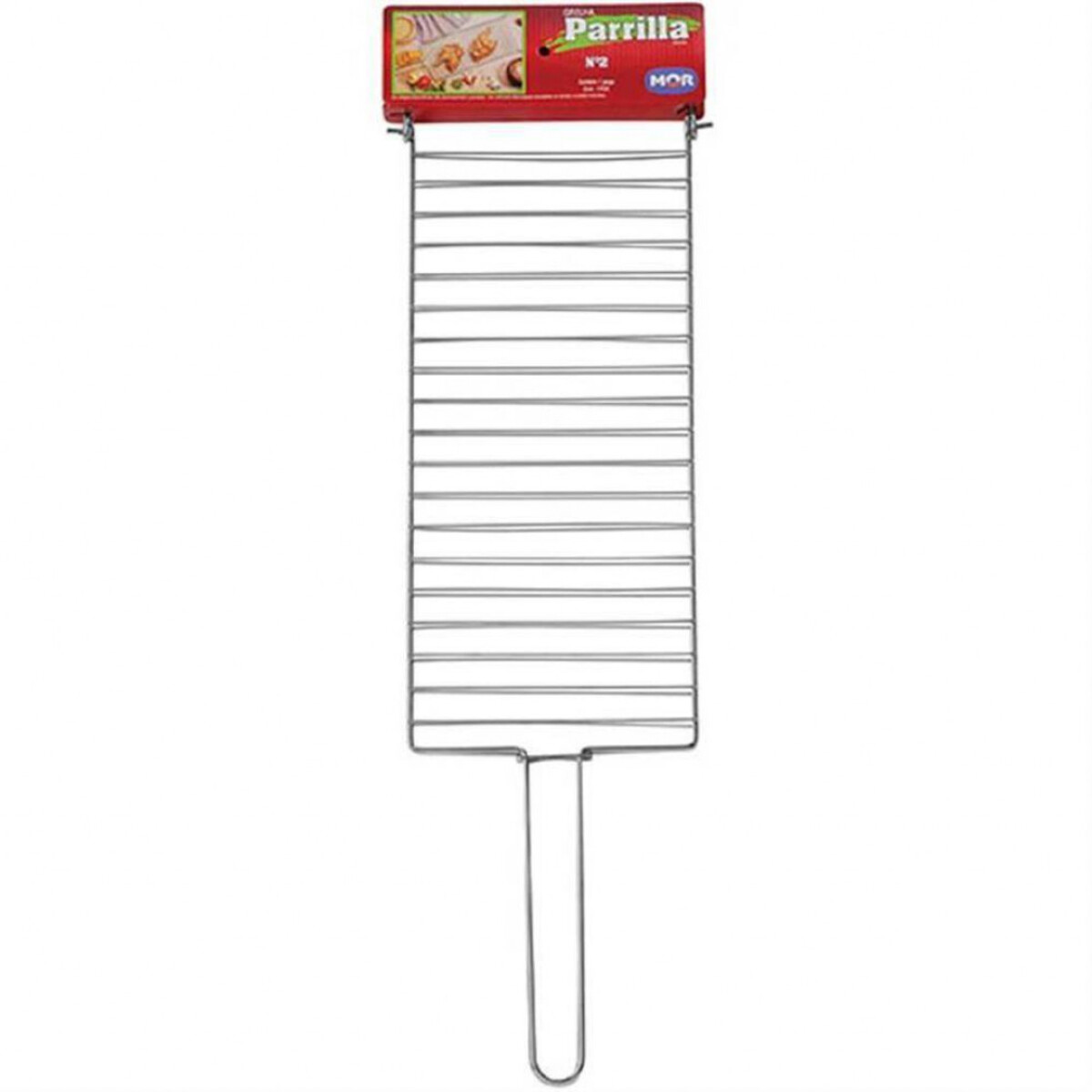 REJILLA PARRILLA MOR DOBLE 72X5X21CM 