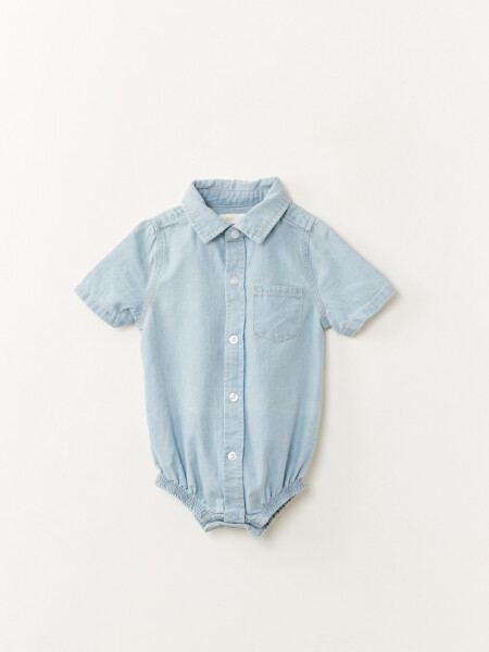 Body camisero Celeste