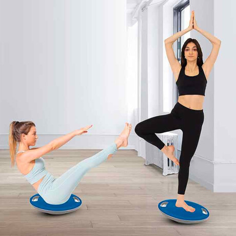 Disco de Equilibrio Best Rígido Balance Board 40 cm Azul