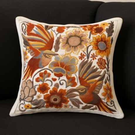 ALMOHADON RAICES BLANCO - -