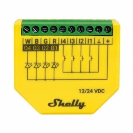 Controlador Shelly Plus Rgbw Pm Wi-fi 001