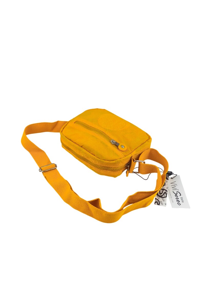 Morral compacto esencial Amarillo
