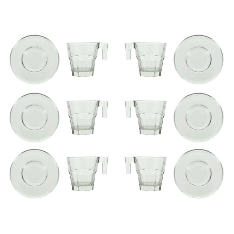 JUEGO DE CAFE X6UDS KIMGLASS JUEGO DE CAFE X6UDS KIMGLASS