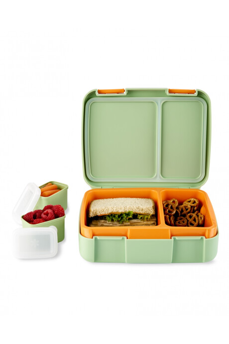 Lonchera caja bento, diseño mapache Sin color