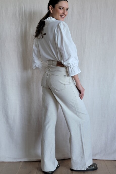 Jean Praga Beige Melange Strech