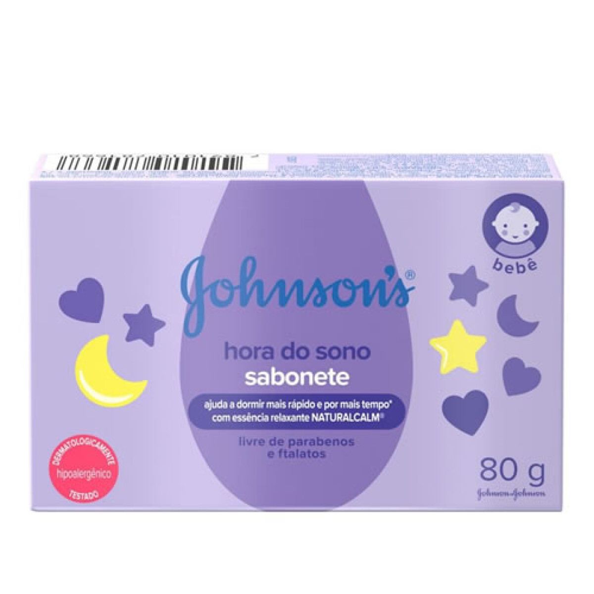 Jabón Johnson & Johnson Dulces Sueños 80 g – Limpieza Infantil Suave