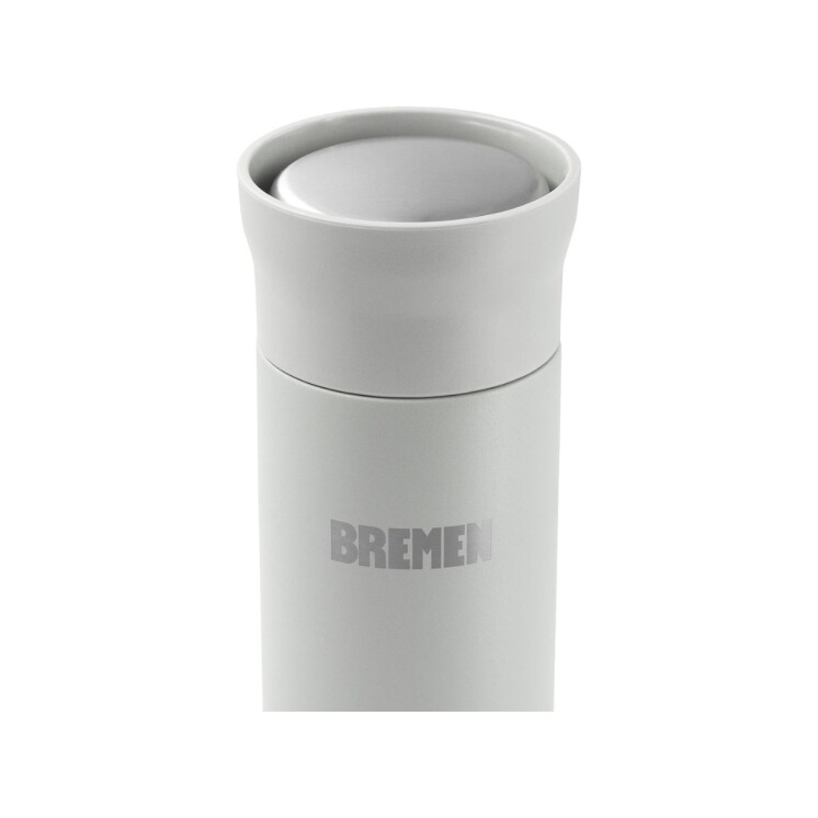 Vaso Térmico Bremen 450 ml Acero Inoxidable con Tapa 360° Gris Vaso Térmico Bremen 450 ml Acero Inoxidable con Tapa 360° Gris