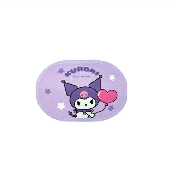 Alfombra oval Sanrio Kuromi