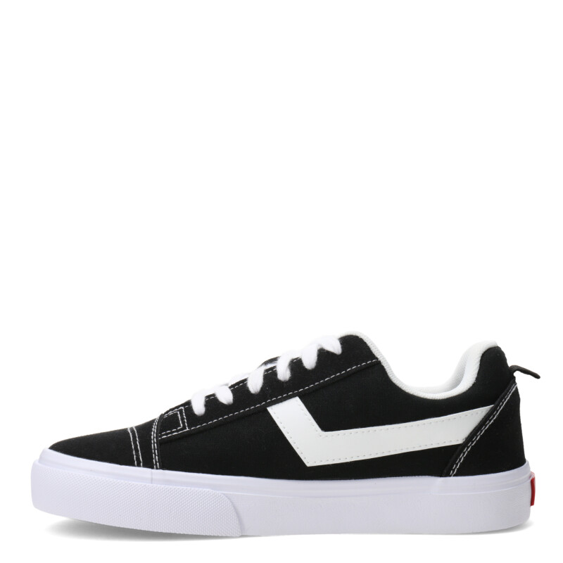 Championes de Mujer Pony Casual Lona - CF-1189-B-T-1 Negro