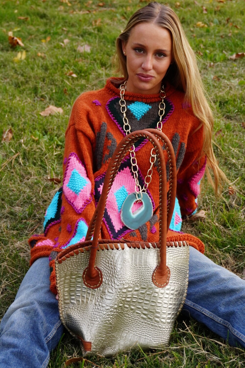 Medium Winter Bag Champagne