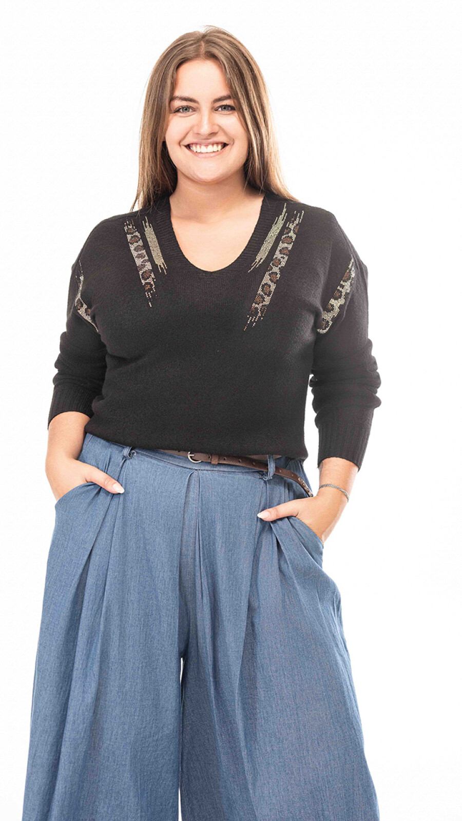 Sweater Lucca negro
