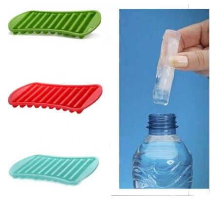 Cubetera de hielo para botellas plastico Cubetera de hielo para botellas plastico