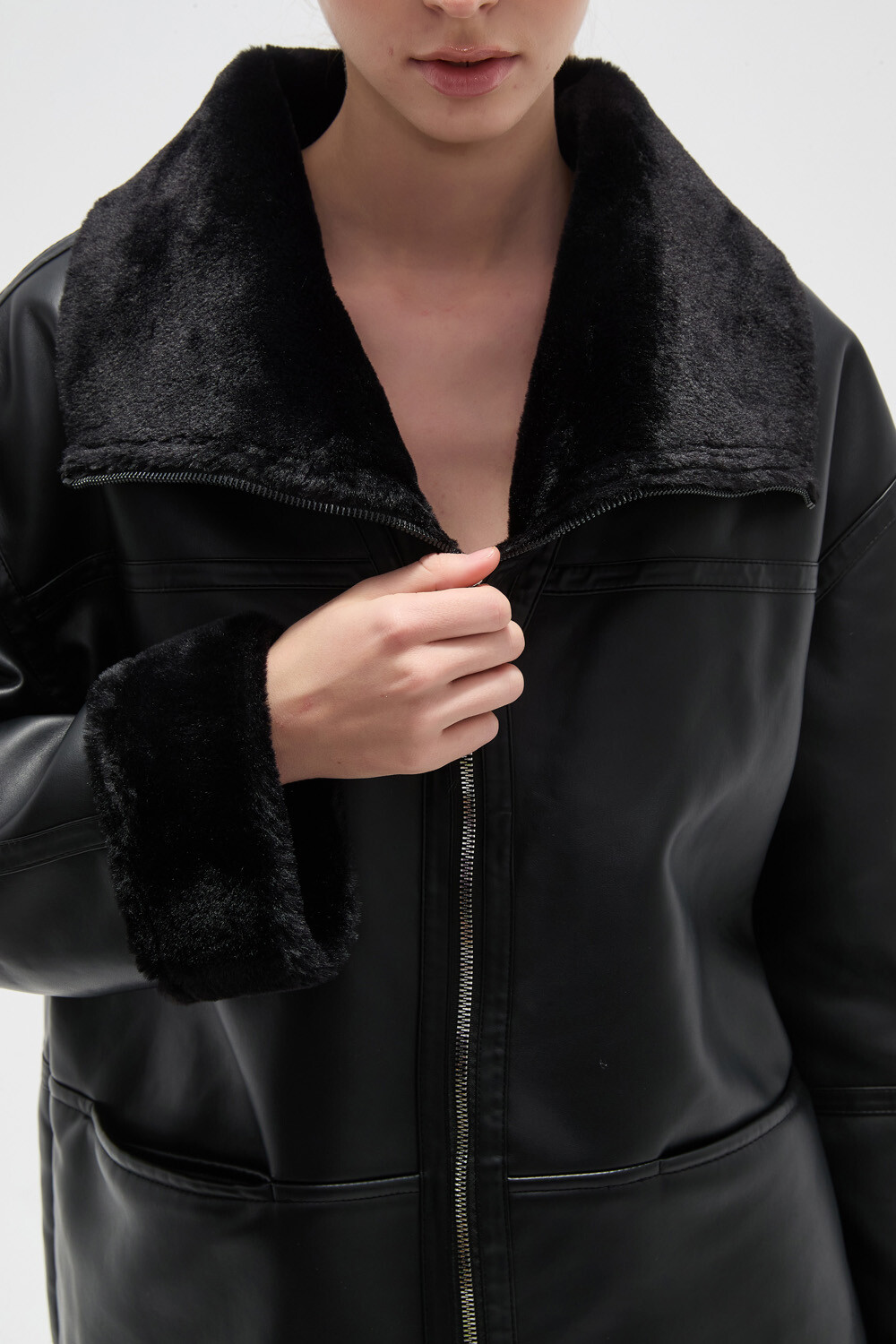 Campera Meredith Negro