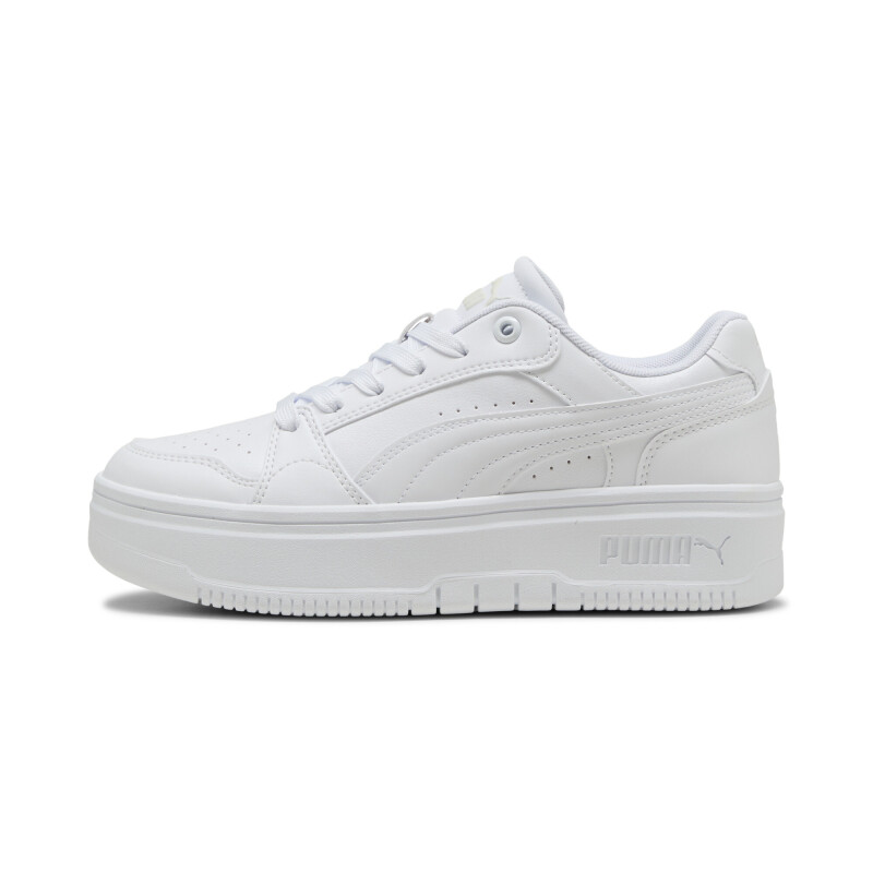 Puma Rebound Femme Low Blanco