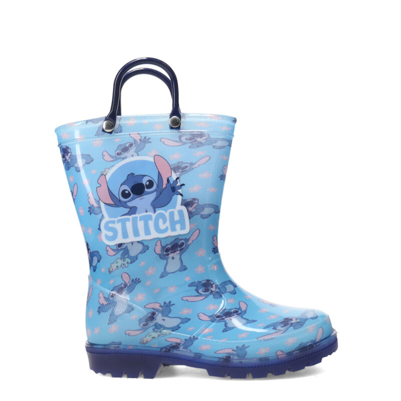 Bota de Niños Disney De Lluvia Stitch Azul