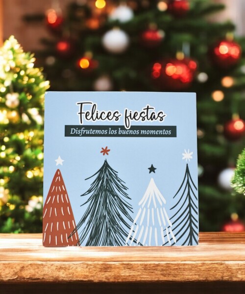 Tarjeta navidad 10x10 DISEÑO 9