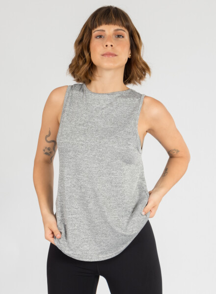Nilo top Gris melange