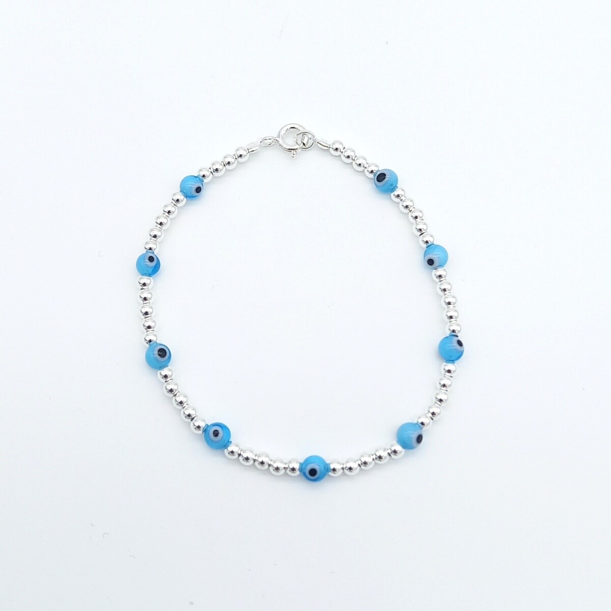 Pulsera de plata 925, LINEA NAZAR. 