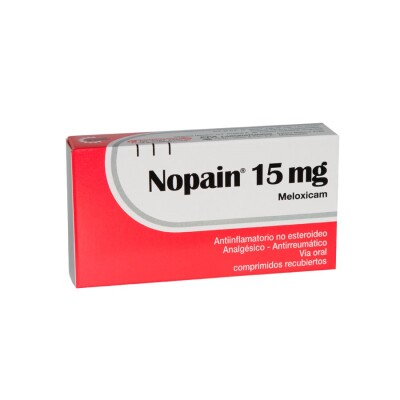 Nopain 15 Mg. 30 Comp. Nopain 15 Mg. 30 Comp.