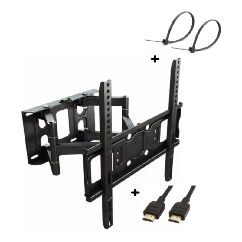 Soporte Tv Pared Lcd Led Doble Brazo 32 65 Pulgadas 50 Kg Soporte Tv Pared Lcd Led Doble Brazo 32 65 Pulgadas 50 Kg