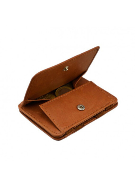 URBAN MAG.COIN WALLET COGNAC