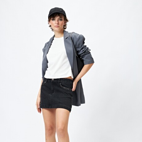 FALDA STONE Negro