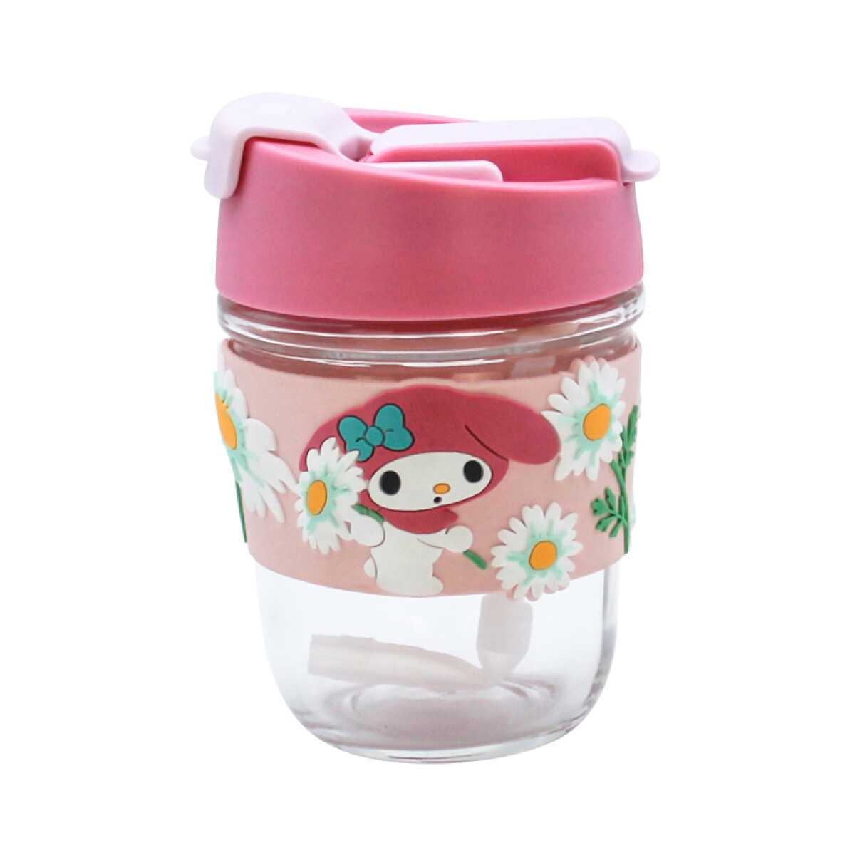 Vaso con tapa Sanrio 350ml - Melody 