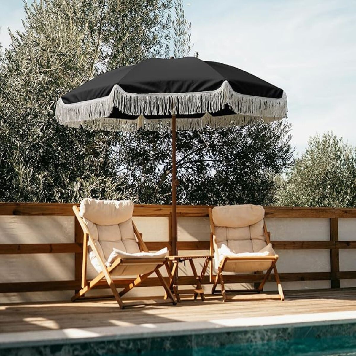 SOMBRILLA GARDEN NEGRO 