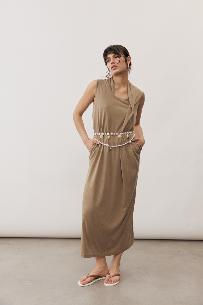 Vestido Bateg BEIGE